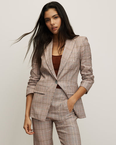 Veronica Beard Clayton Dickey Jacket - Raisin Multi