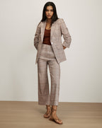 Veronica Beard Dova Pant - Raisin Multi