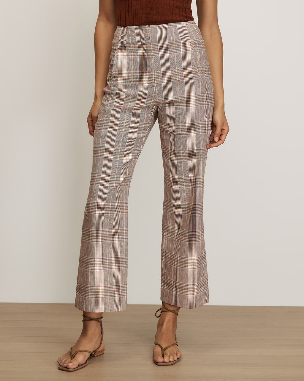 Veronica Beard Dova Pant - Raisin Multi