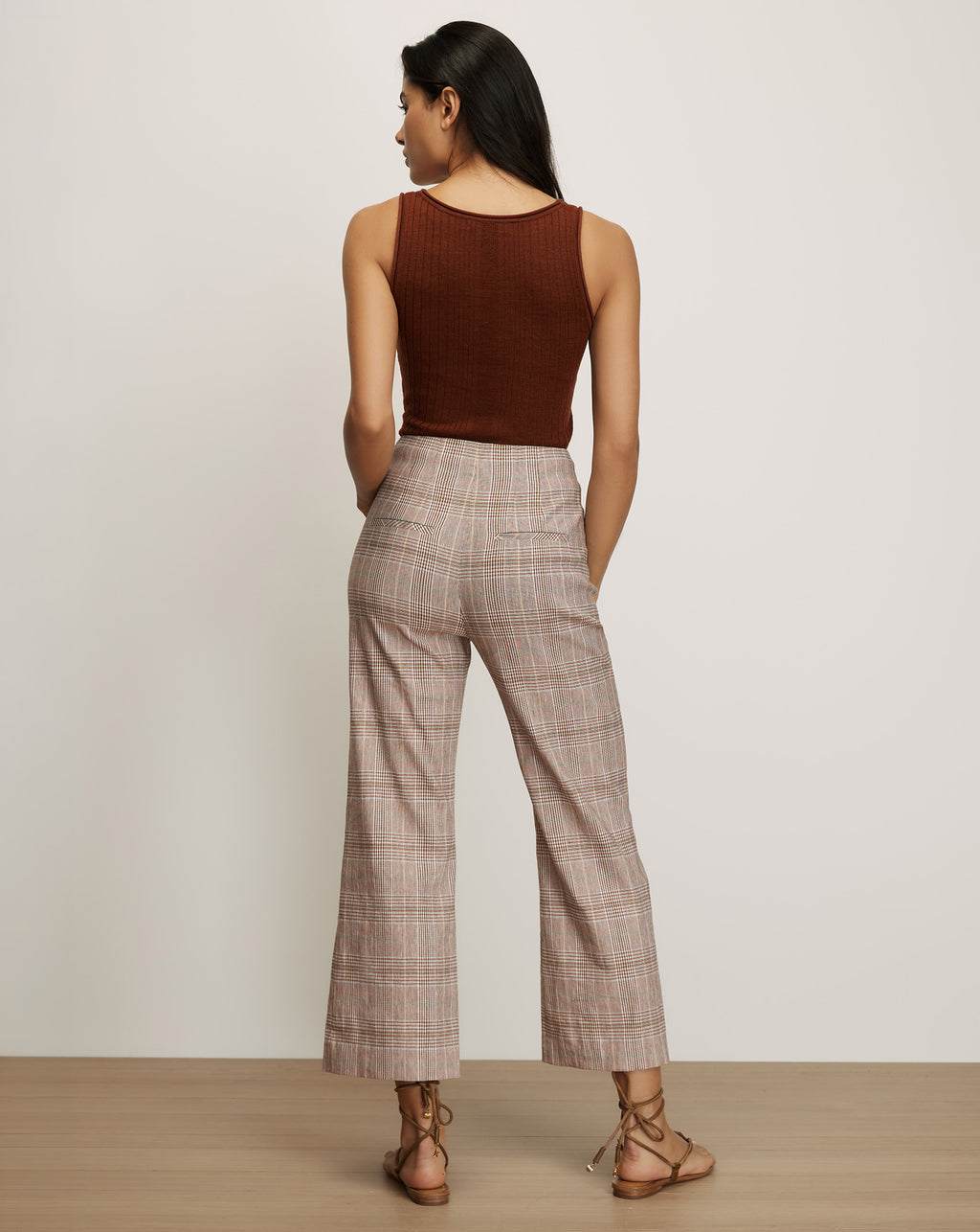 Veronica Beard Dova Pant - Raisin Multi