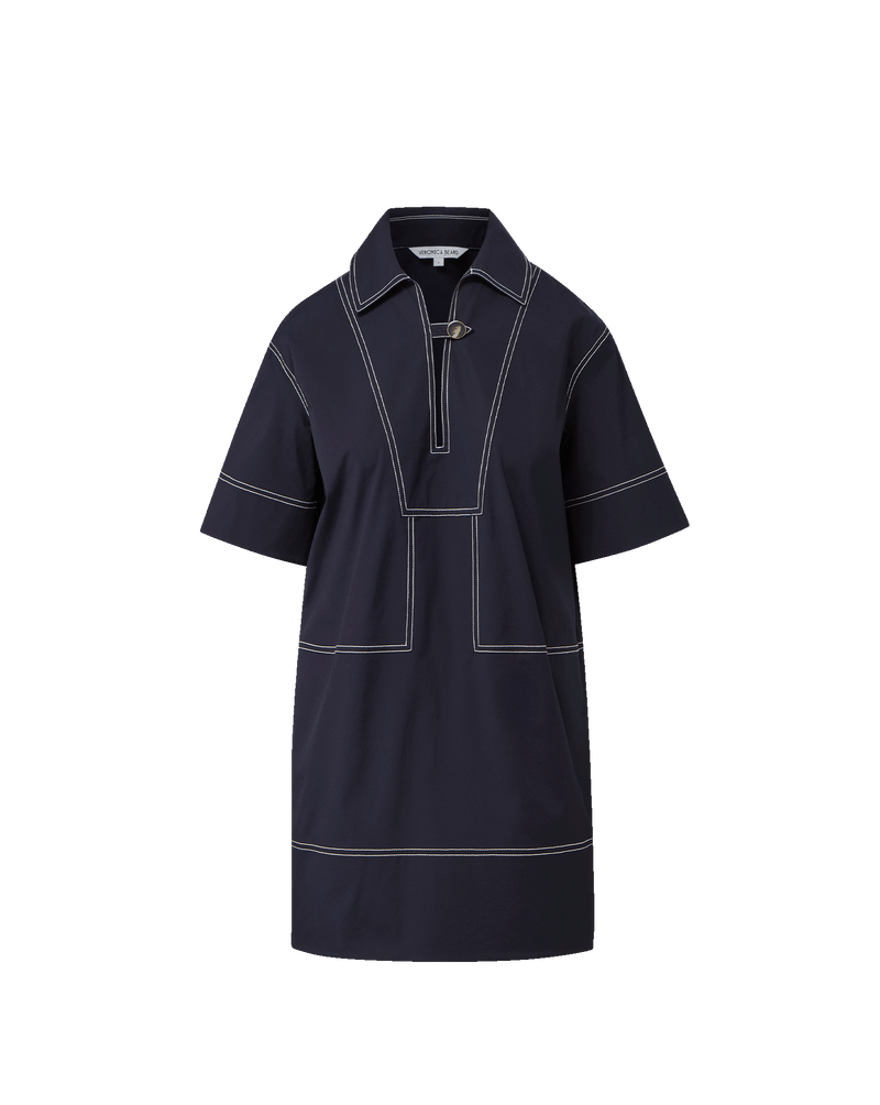 button up maxi dress Misook Fit & Flare Crepe de Chine Button Up Maxi Dress