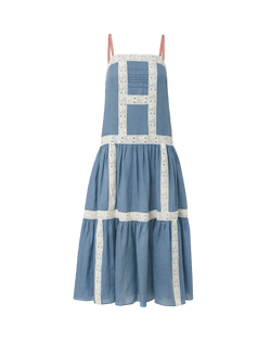 Veronica Beard Mazarine Dress - Blue Steel