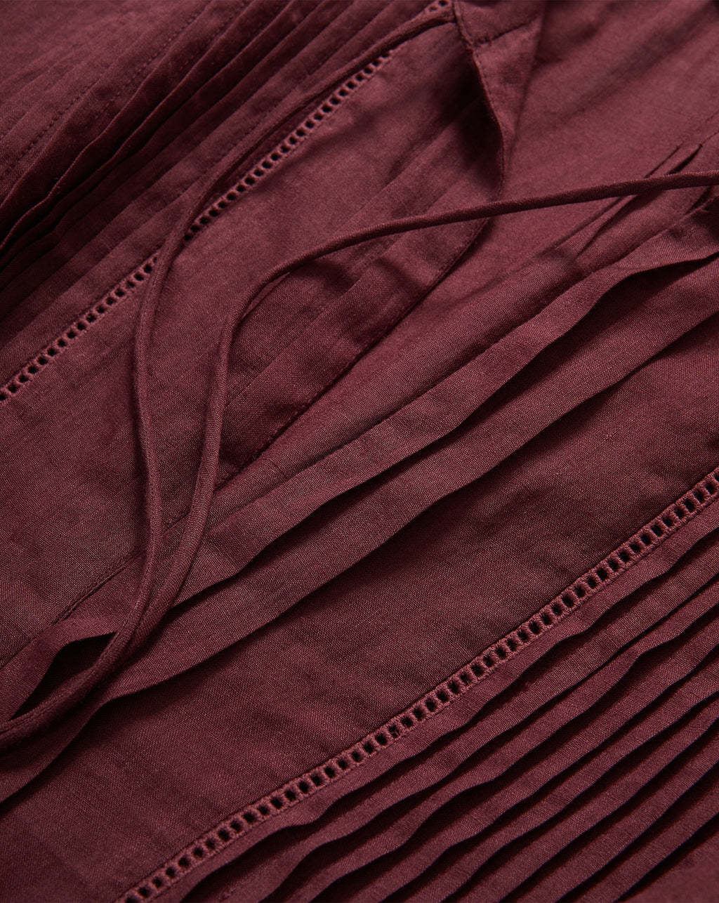 Veronica Beard Sawyer Blouse - Raisin