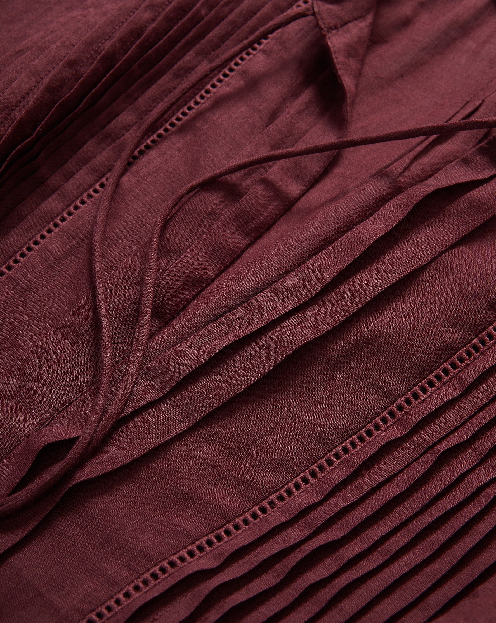Veronica Beard Sawyer Blouse - Raisin