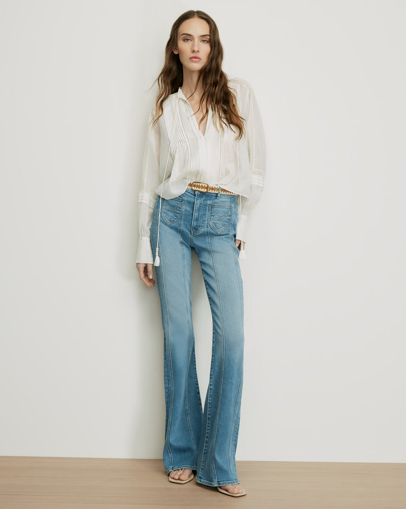 Veronica Beard Sawyer Blouse - White