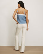 Veronica Beard Olivana Tank - Blue Steel