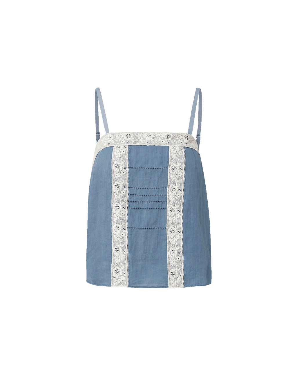 Veronica Beard Olivana Tank - Blue Steel