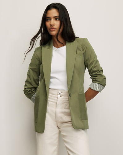 Veronica Beard Mcallin Dickey Jacket - Stone Army