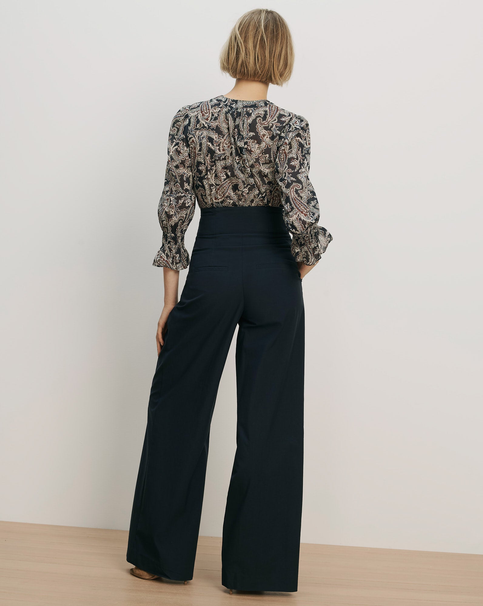 Veronica Beard Allman Pant - Navy