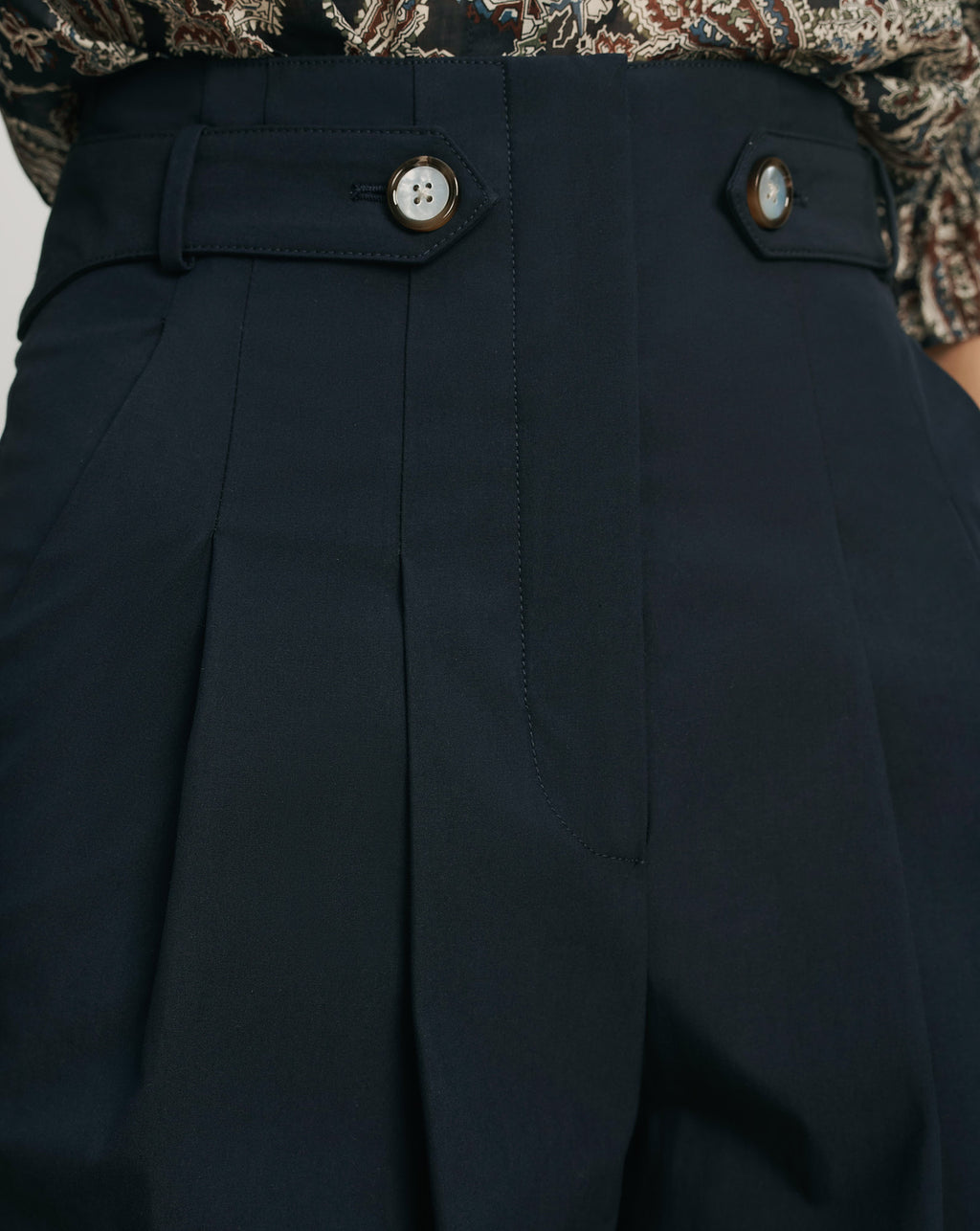 Veronica Beard Allman Pant - Navy