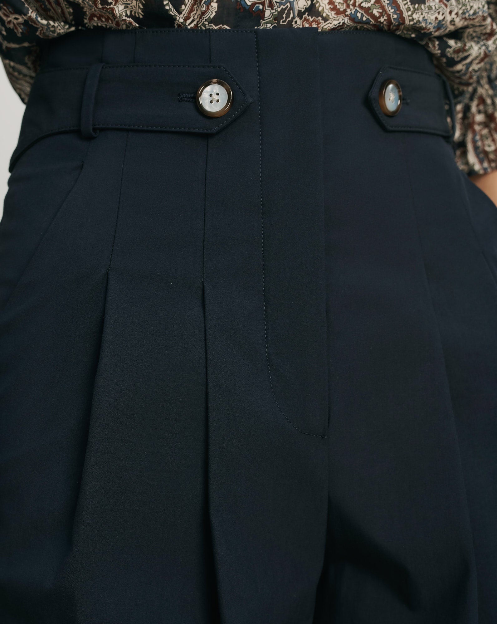 Veronica Beard Allman Pant - Navy