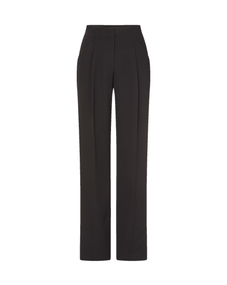 Veronica Beard Kenneth Pleated Pant - Black