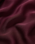 Veronica Beard Burgundy fabric with soft folds