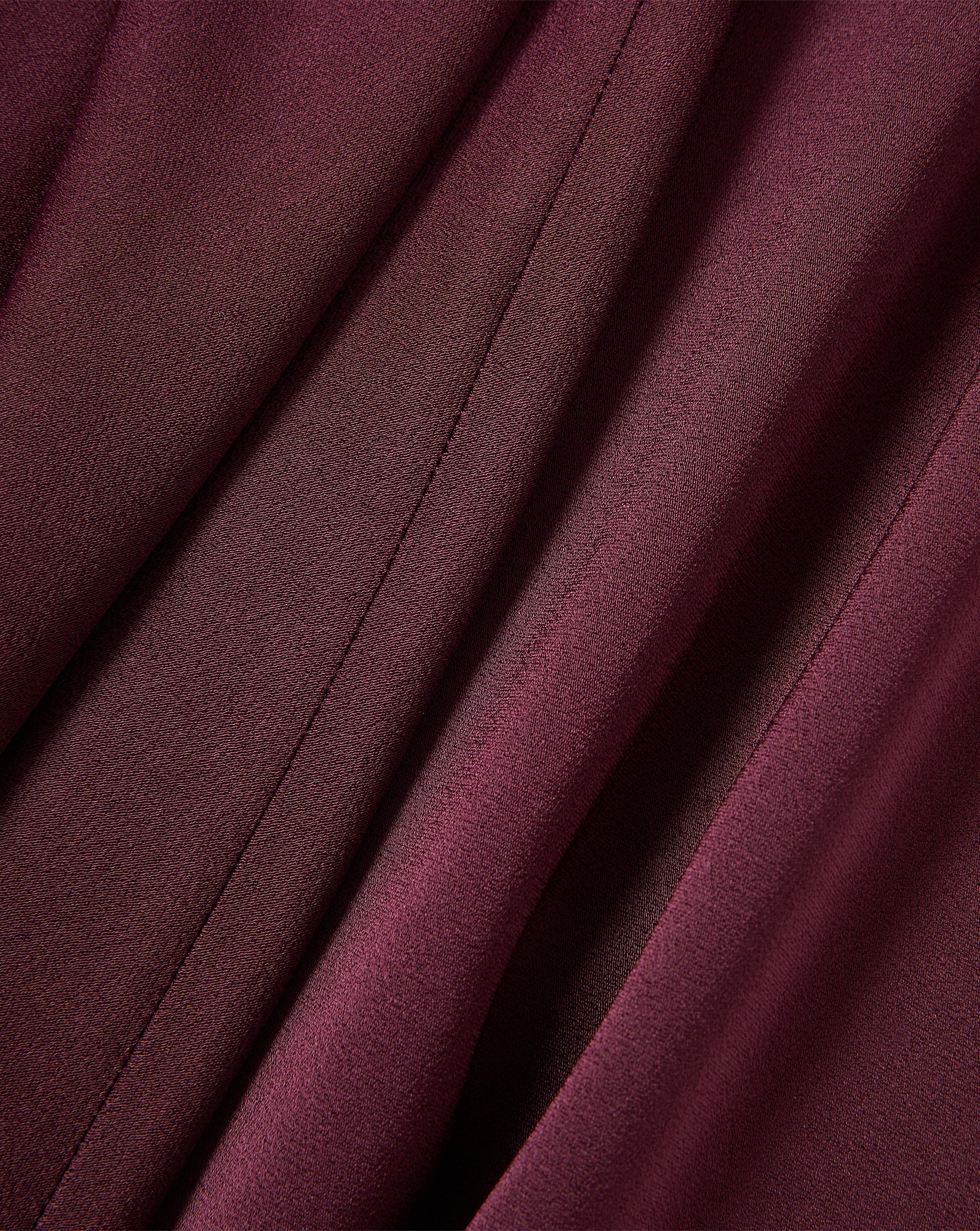 Veronica Beard Burgundy fabric with subtle pleats.