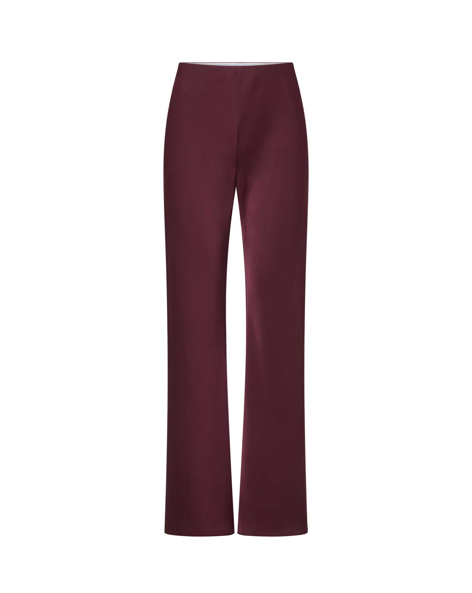 Veronica Beard Burgundy straight-leg trousers