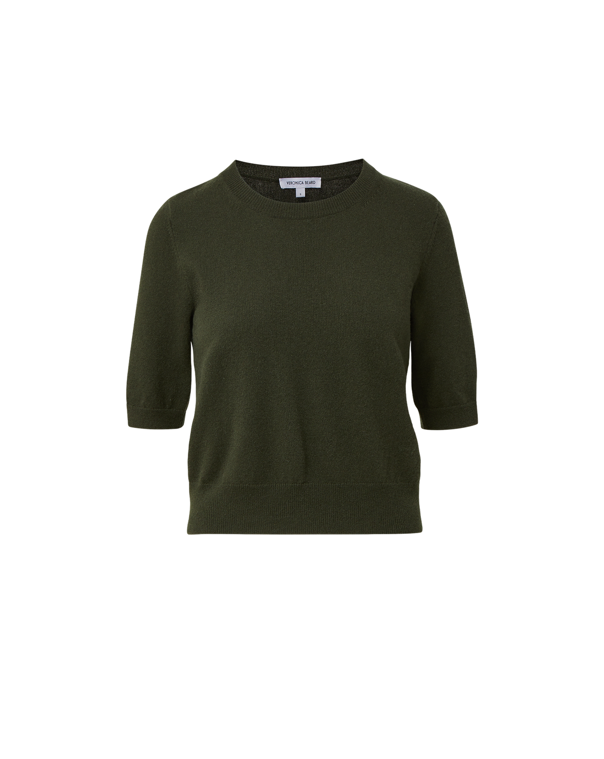 Shana Cashmere Sweater in Loden | Veronica Beard