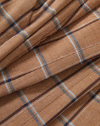 Veronica Beard Brown plaid pleated skirt