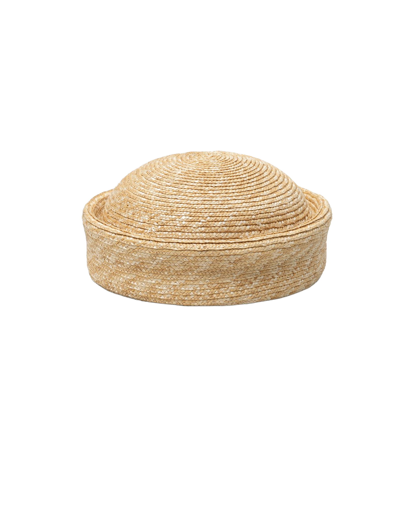 Veronica Beard Woven straw lidded storage basket