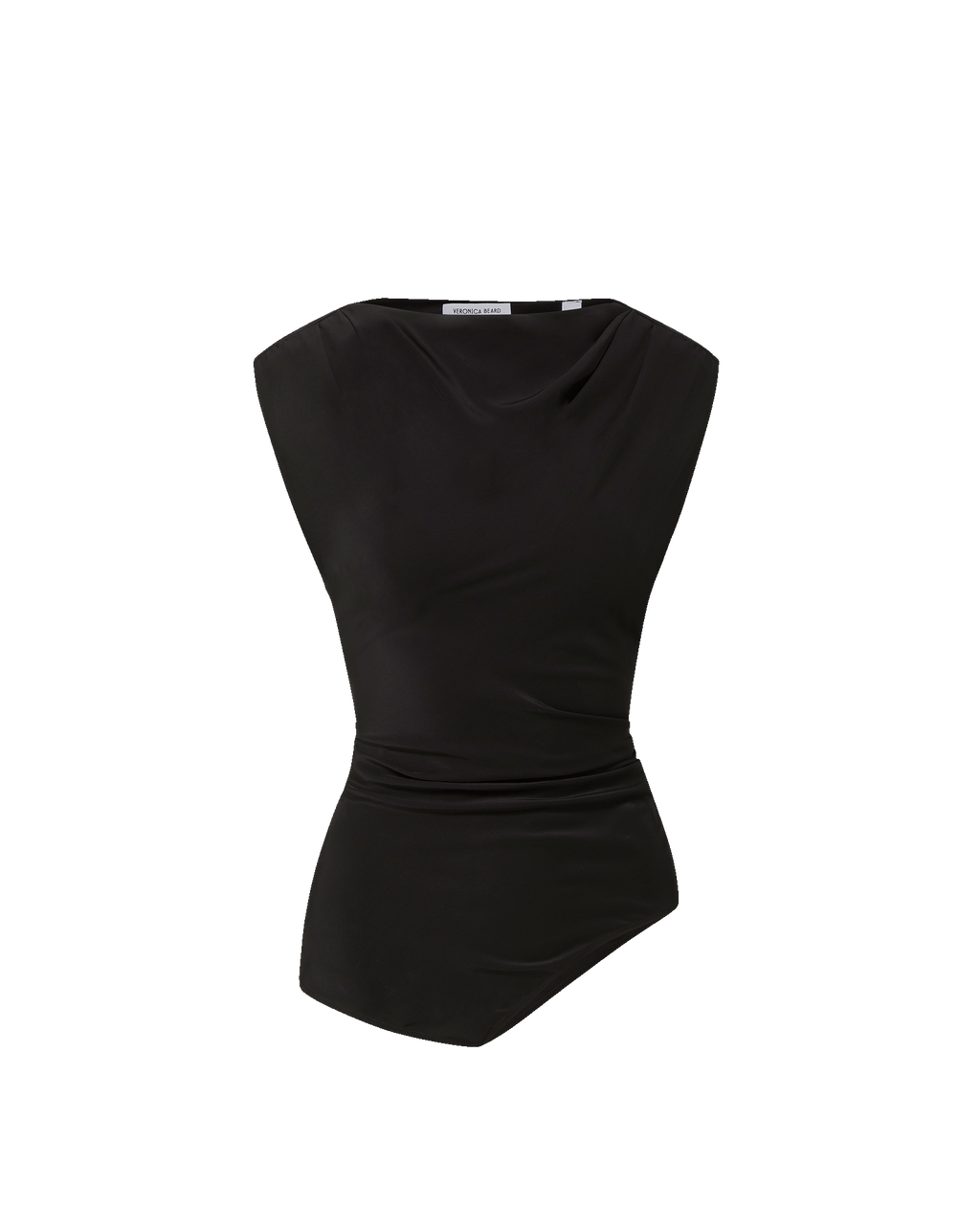 Veronica Beard Yvonne Asymmetric Top - Black