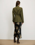 Veronica Beard Molyneux Tailored Jacket - Loden