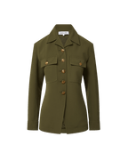 Veronica Beard Molyneux Tailored Jacket - Loden