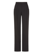 Veronica Beard Kenneth Pleated Pant - Black