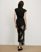 Veronica Beard Sorenne Tailored Vest - Black