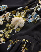 Veronica Beard Ashlynn Silk Blouse - Black Multi