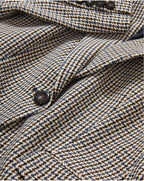 Veronica Beard Healy Houndstooth Dickey Jacket - Navy Multi
