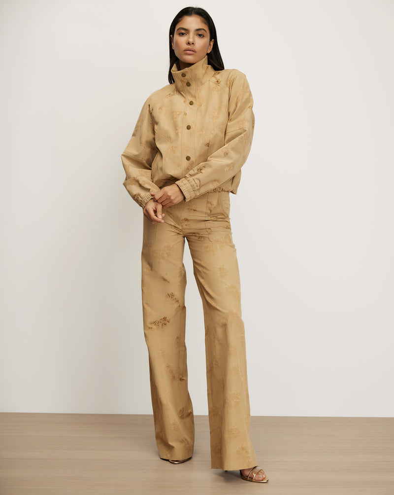 Veronica Beard Ainsworth Jacquard Jacket - Sand