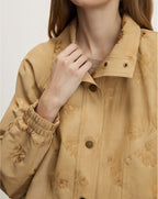 Veronica Beard Ainsworth Jacquard Jacket - Sand
