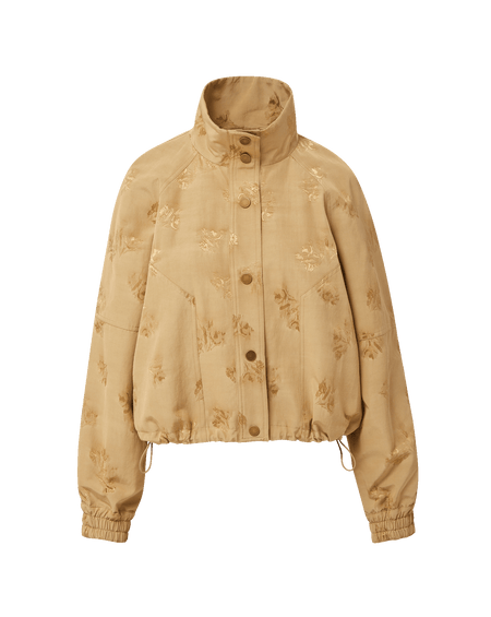 Veronica Beard Ainsworth Jacquard Jacket - Sand