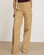 Veronica Beard Cole Wide-Leg Pant - Sand