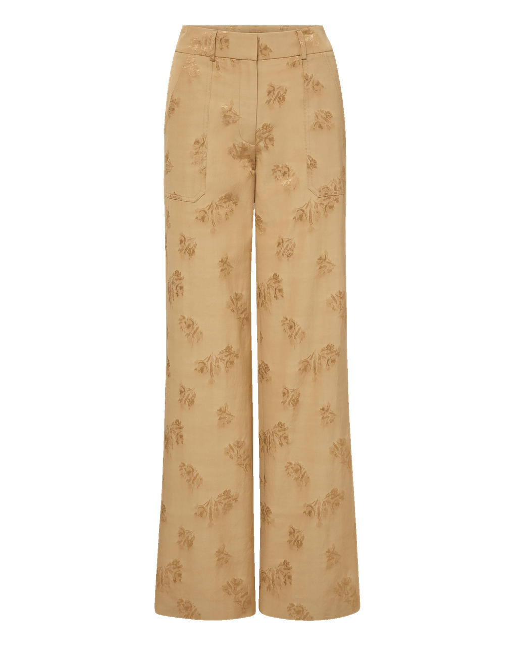Veronica Beard Cole Wide-Leg Pant - Sand