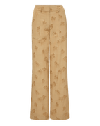 Veronica Beard Cole Wide-Leg Pant - Sand