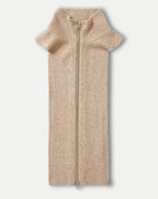 Veronica Beard Uptown Merino Wool-Cashmere Dickey - Oatmeal