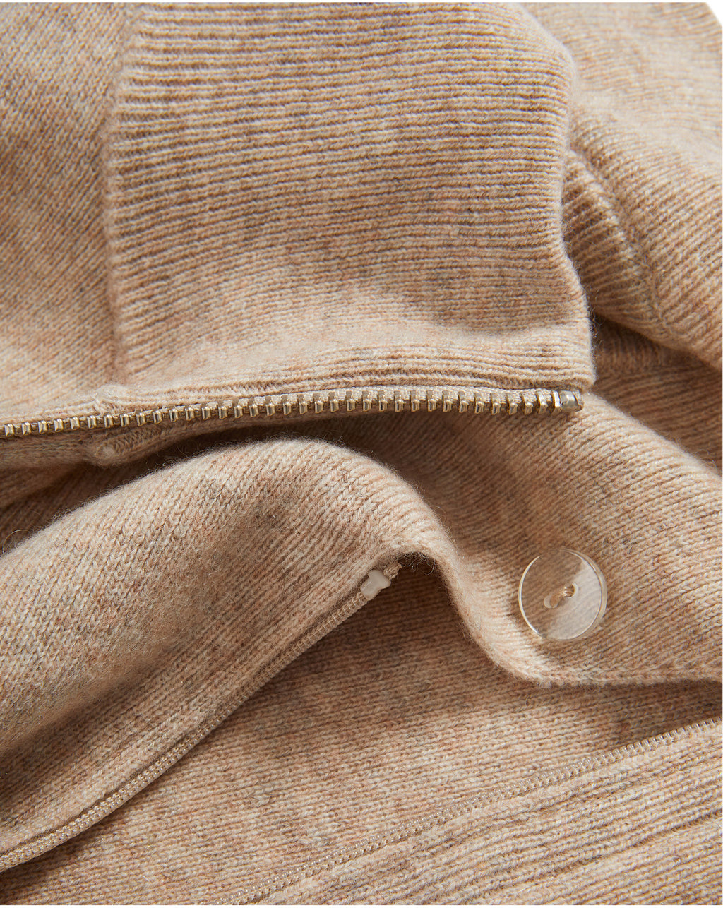 Uptown Merino Wool-Cashmere Dickey