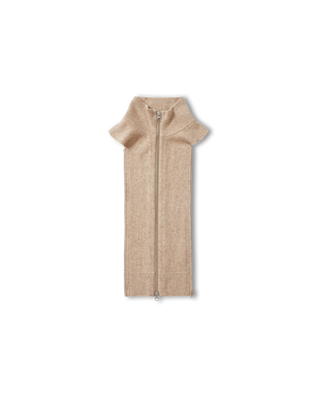 Veronica Beard Uptown Merino Wool-Cashmere Dickey - Oatmeal