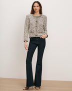 Veronica Beard Rexton Cardigan - Dove Multi