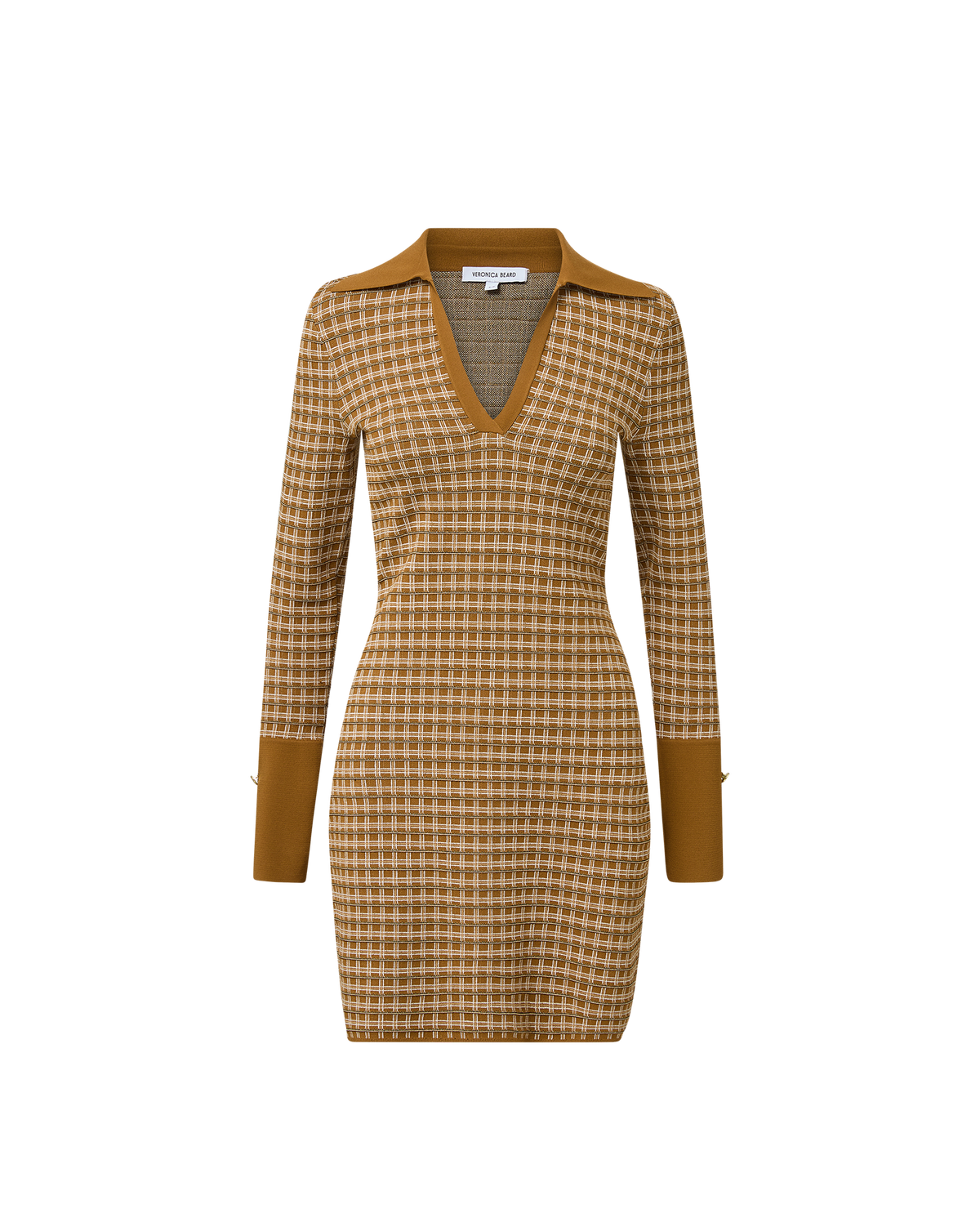 veronica beard gold dress Celena Knit Mini | Acorn Multi Midi dress