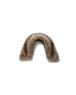 Veronica Beard Brown faux fur collar