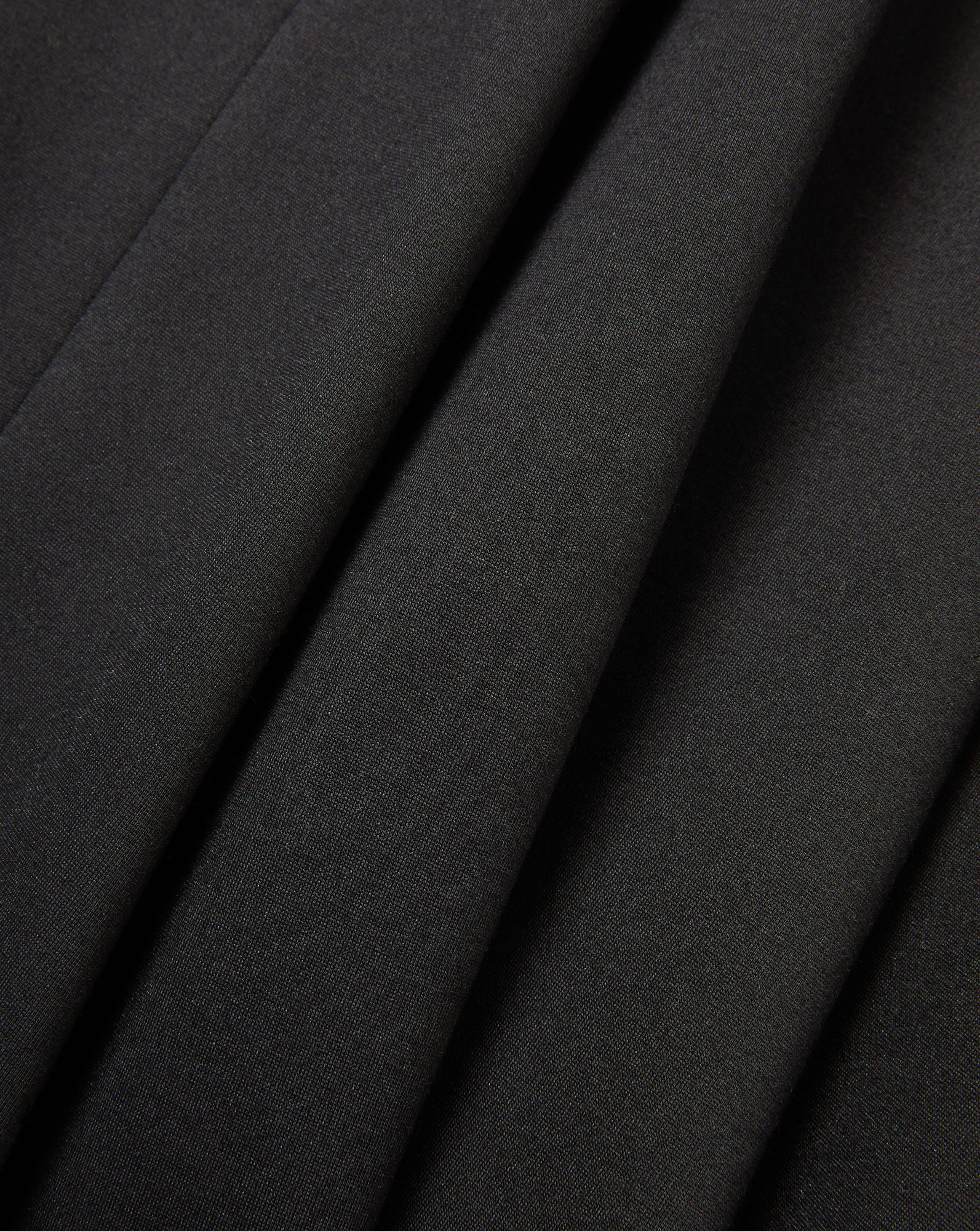 Veronica Beard Black fabric with subtle diagonal folds