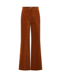 Veronica Beard Brown corduroy wide-leg pants