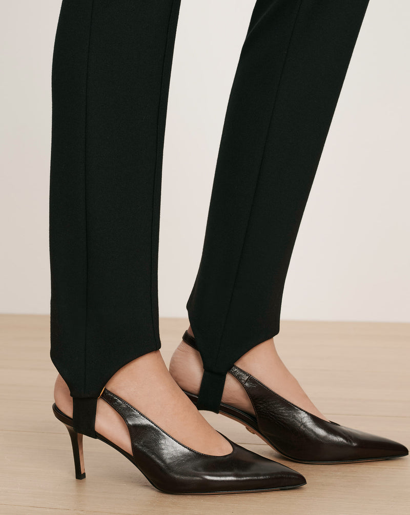 Veronica Beard Black stirrup leggings