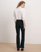 Veronica Beard Dark wash denim flare jeans