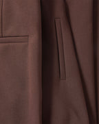 Veronica Beard Brown woven fabric blazer with a side pocket.