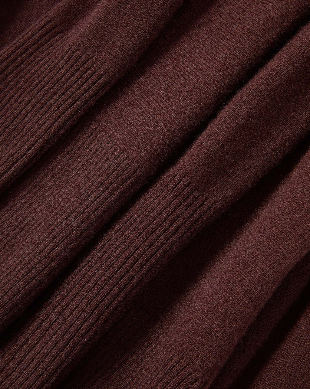 Veronica Beard Brown ribbed knit fabric.