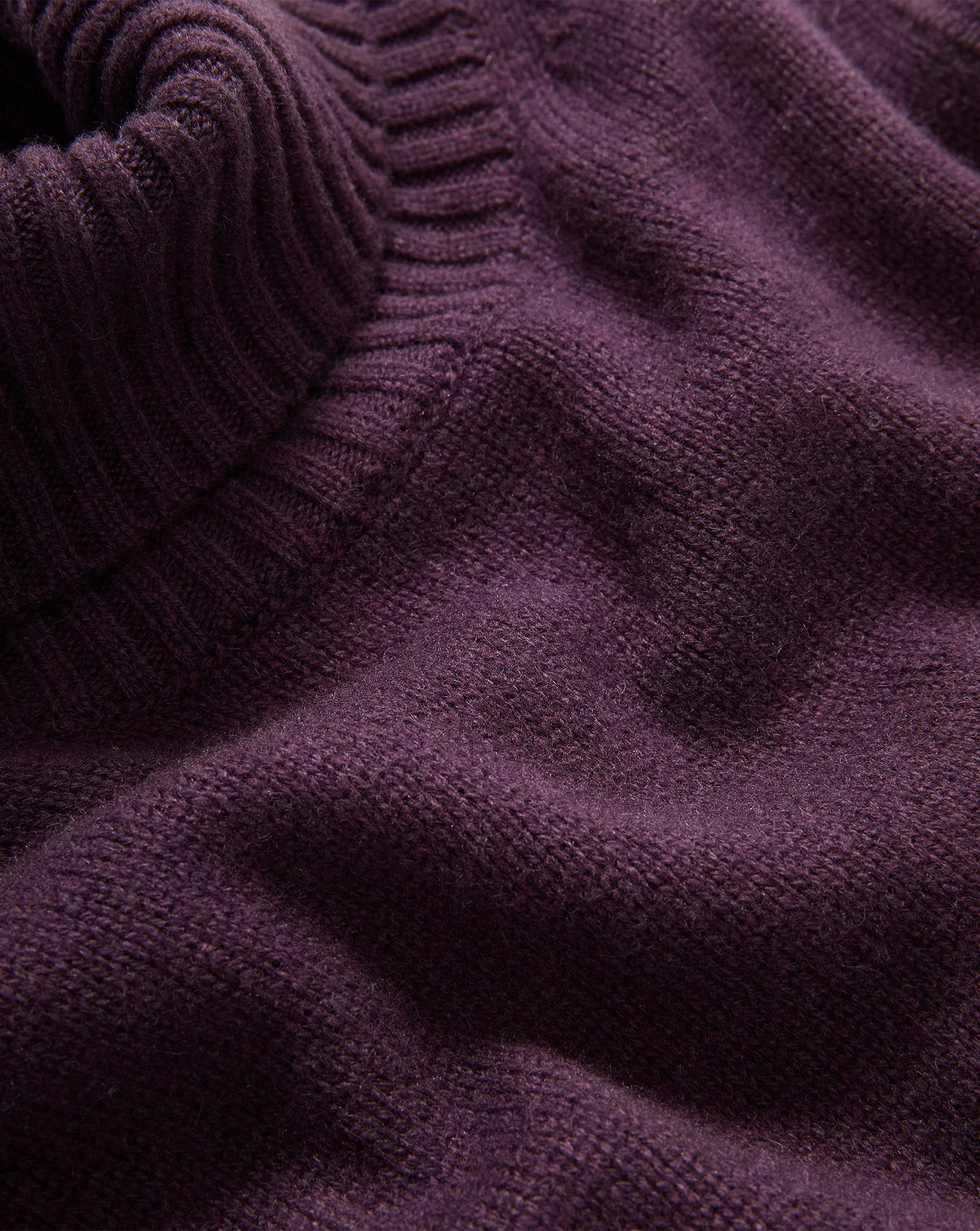 Mazzy Cashmere Sleeveless Sweater in Dark Purple | Veronica Beard