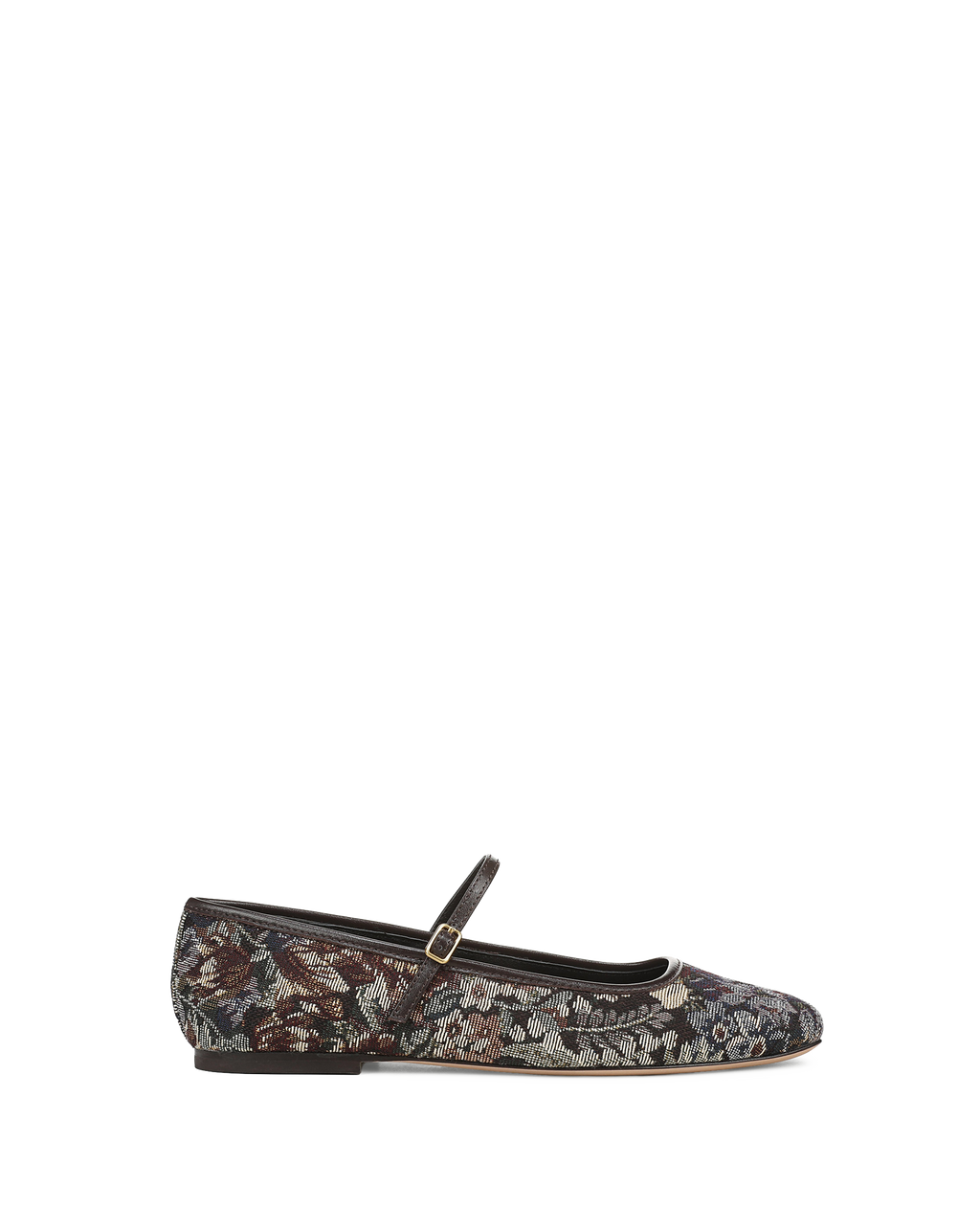 Veronica Beard Floral tapestry Mary Jane flat shoe