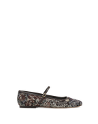 Veronica Beard Floral tapestry Mary Jane flat shoe